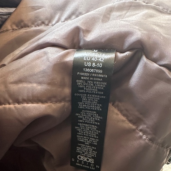 CLOSET CLOSING ASOS Design Overcoat - Picture 11 of 12